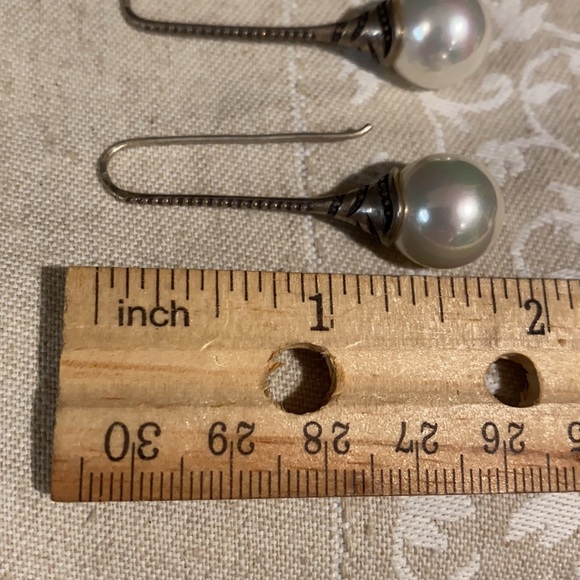 Lot of 2 sterling silver earrings - Picture 4 of 8